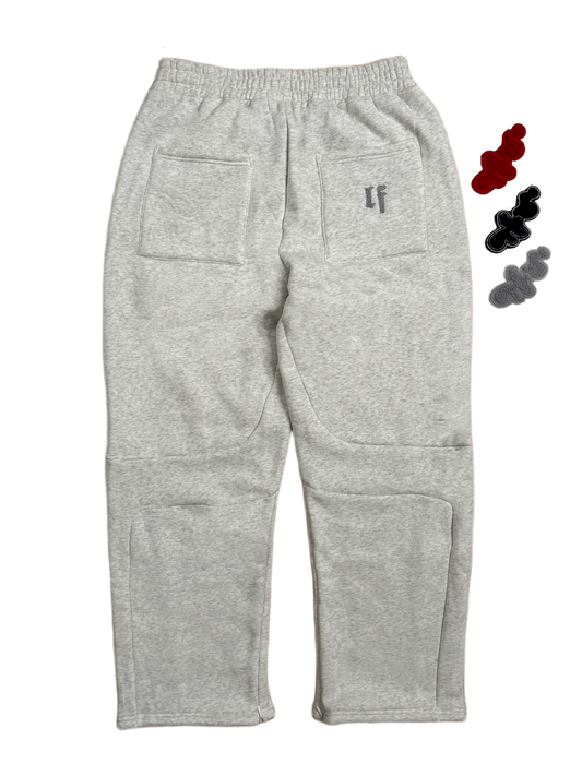 VELCRO JOGGERS 'GREY'