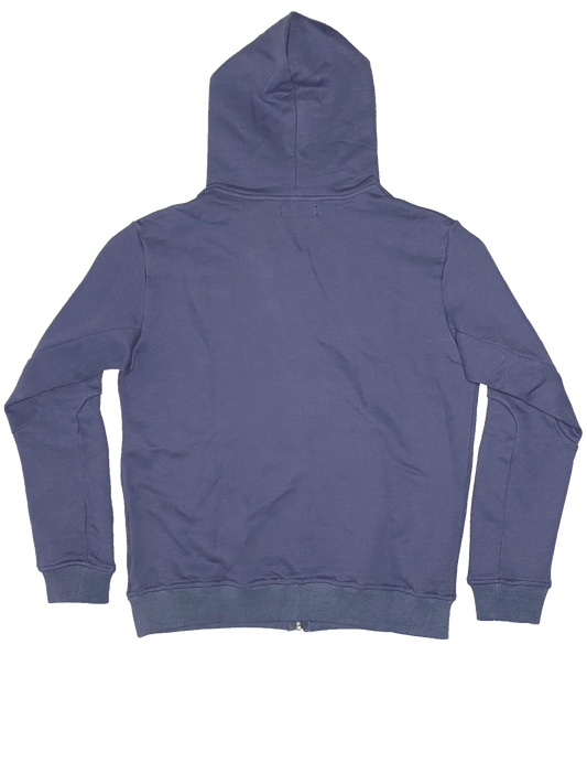 NAVY ZIP HOODIE