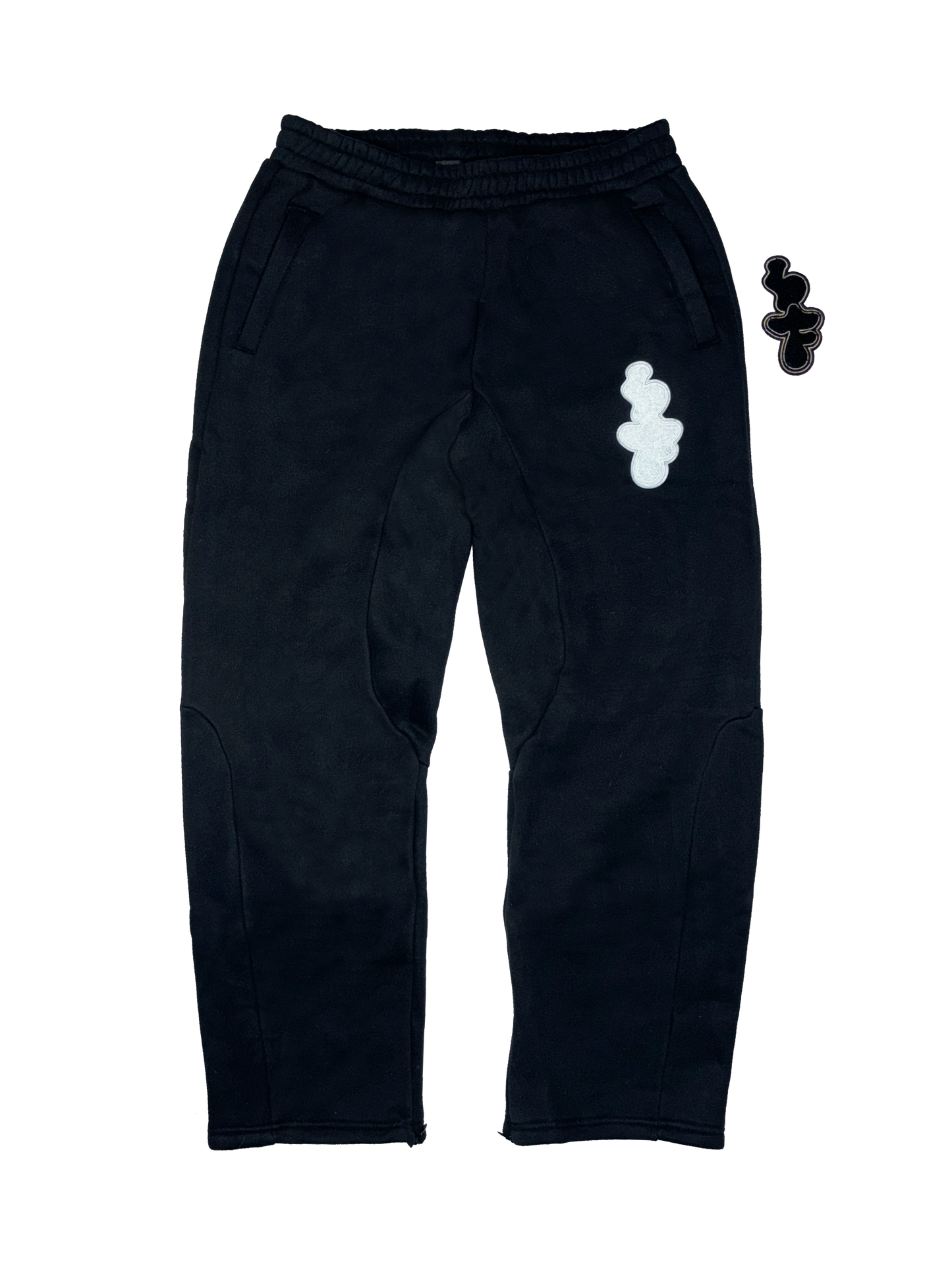 VELCRO JOGGERS 'BLACK'