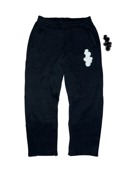 VELCRO JOGGERS 'BLACK'