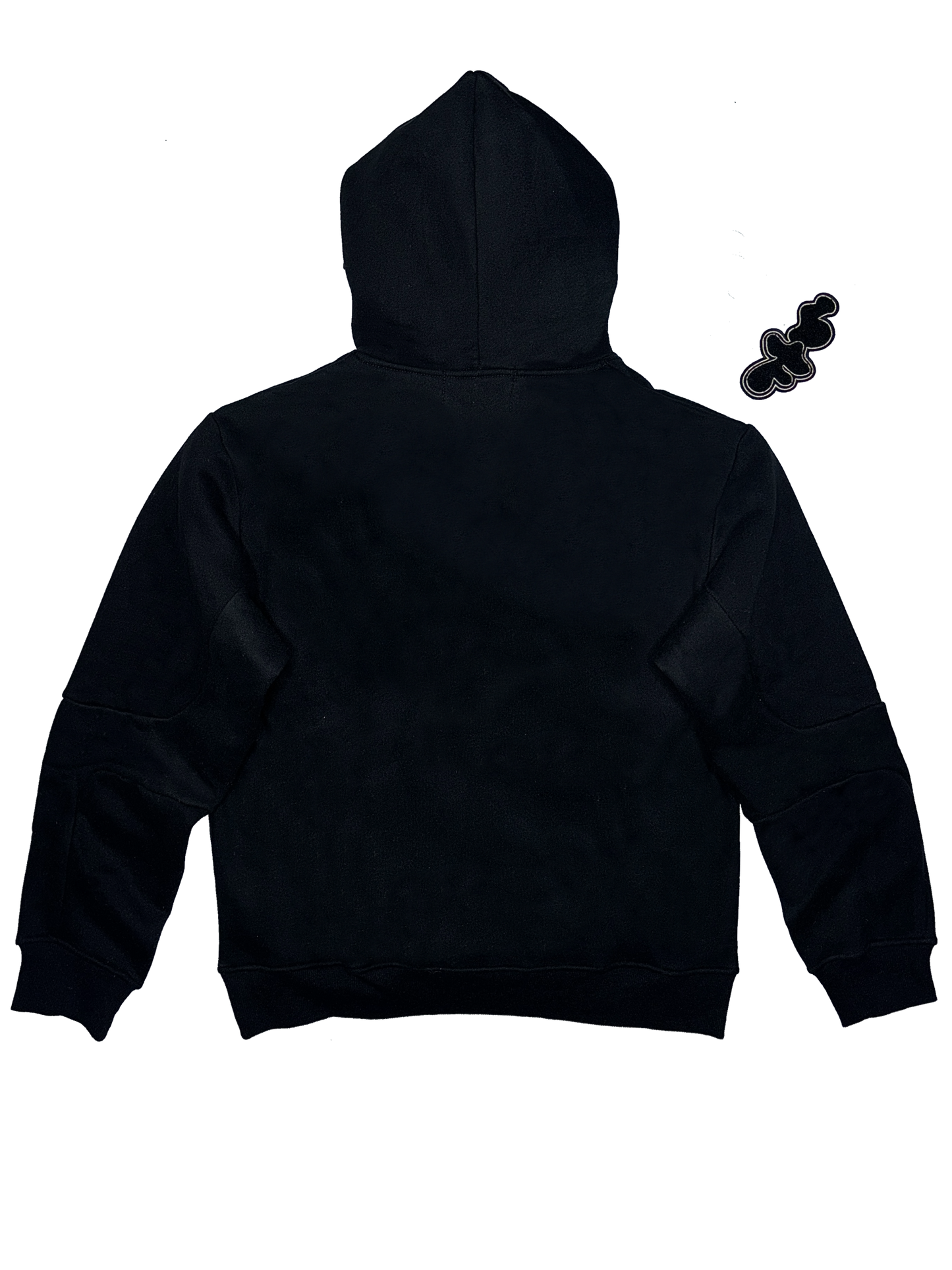 VELCRO HOODIE 'BLACK'