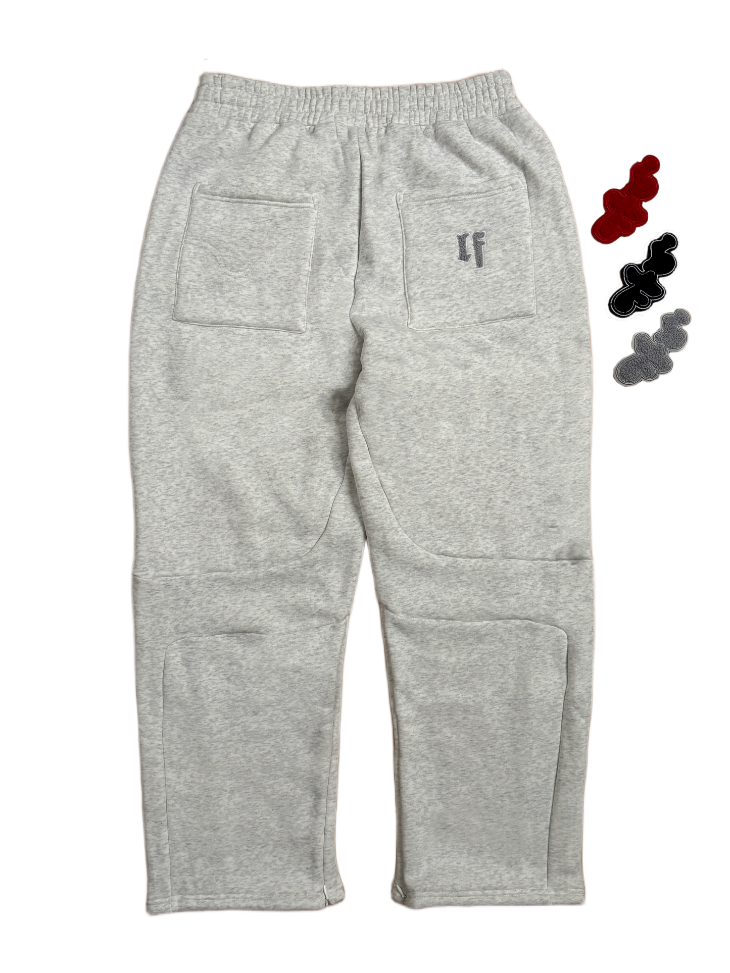 VELCRO JOGGERS 'GREY'