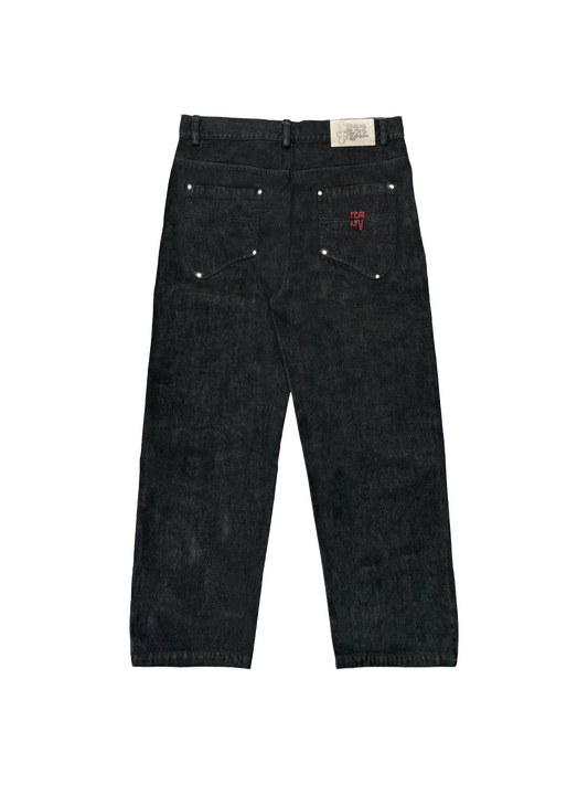 SELVEDGE CARPENTER DENIM 'BLACK'