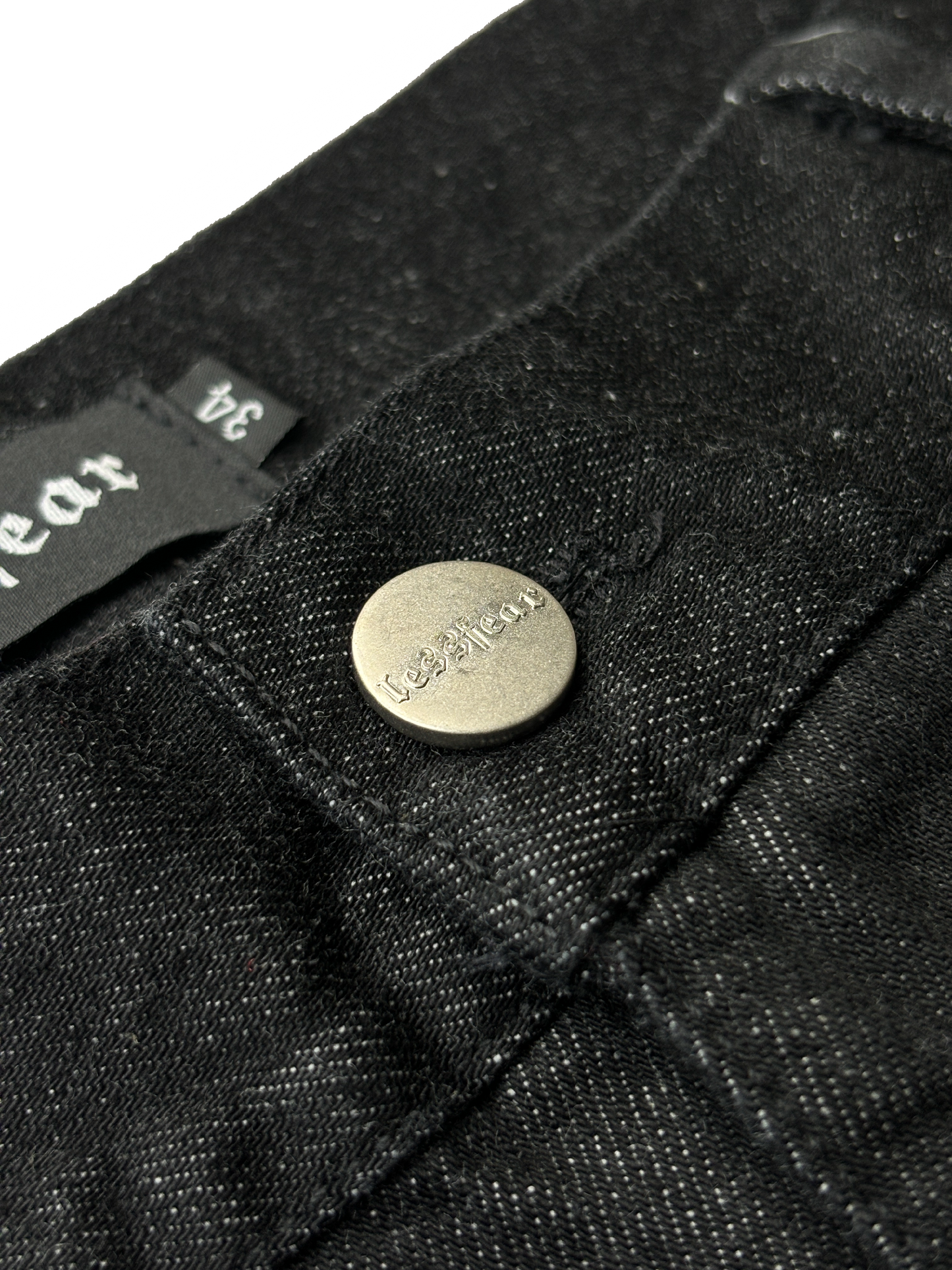 SELVEDGE CARPENTER DENIM 'BLACK'