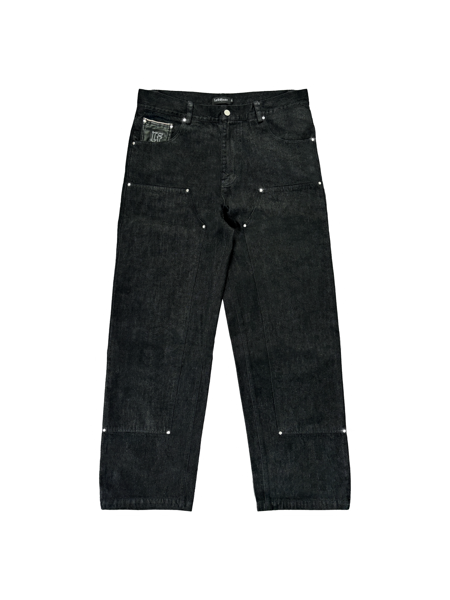 SELVEDGE CARPENTER DENIM 'BLACK'