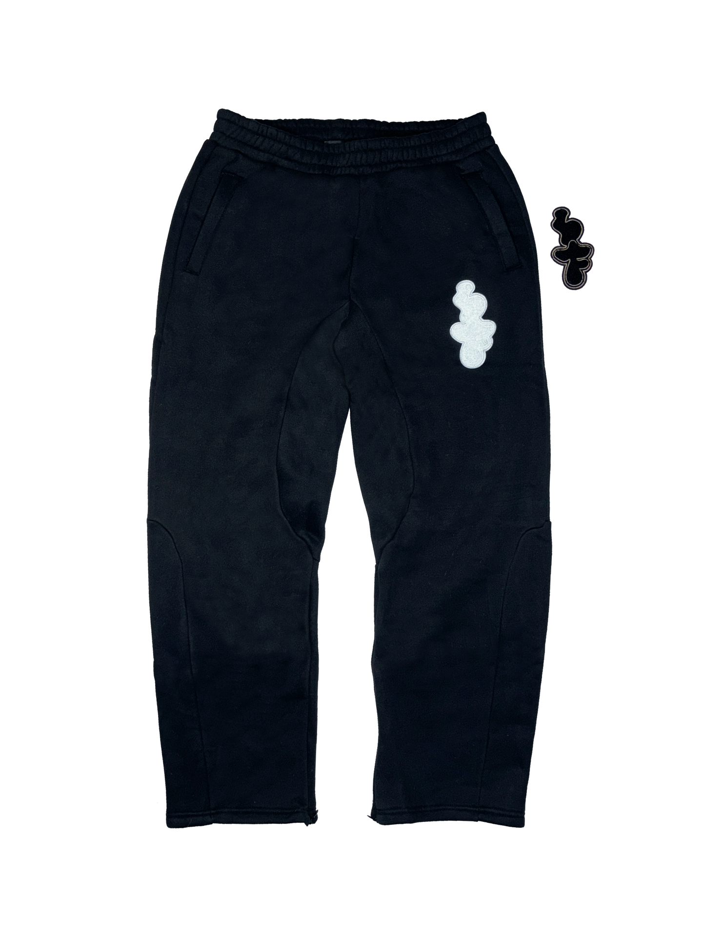 VELCRO JOGGERS 'BLACK'