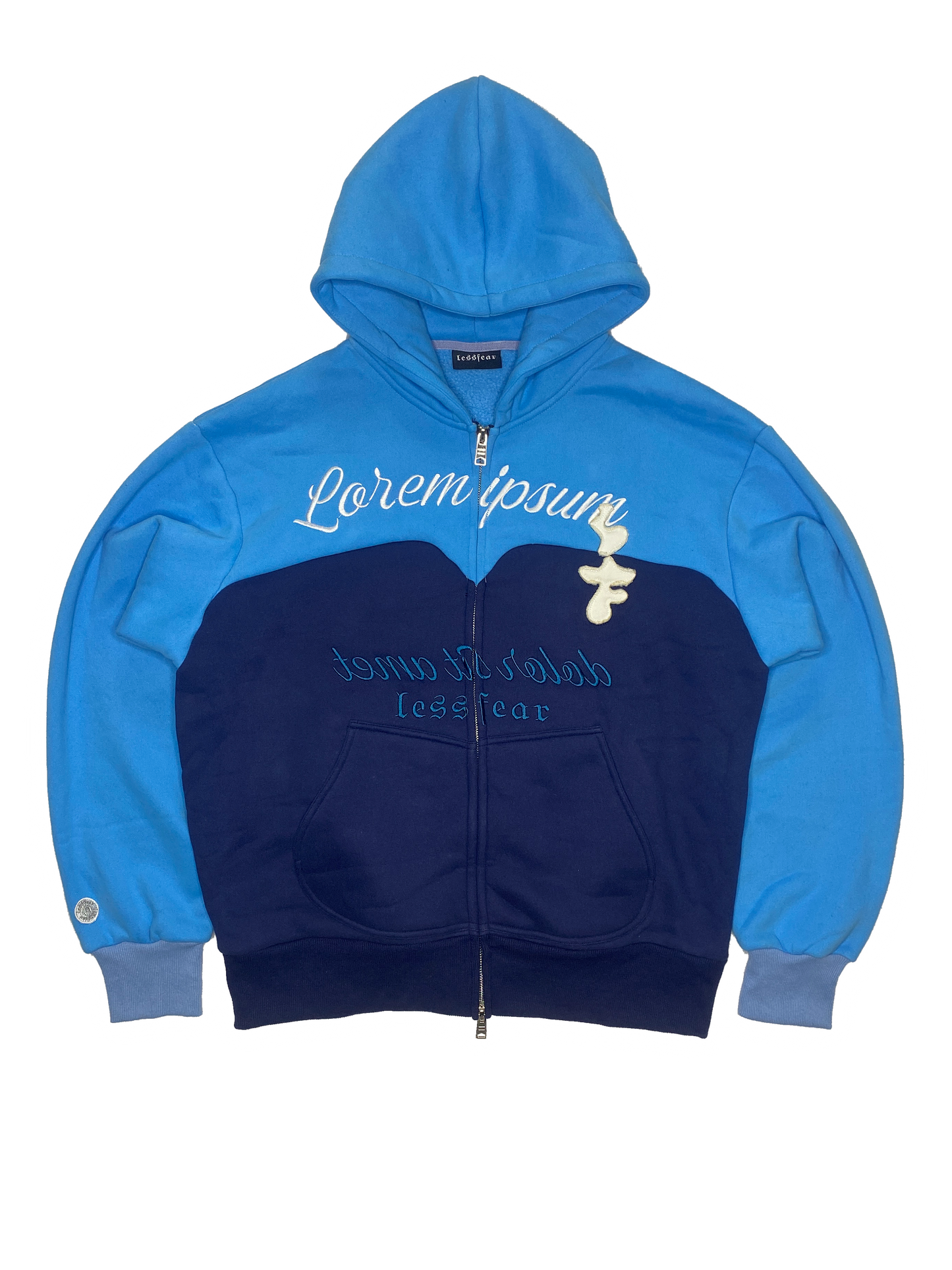 LOREM IPSUM ZIP "BLUE"