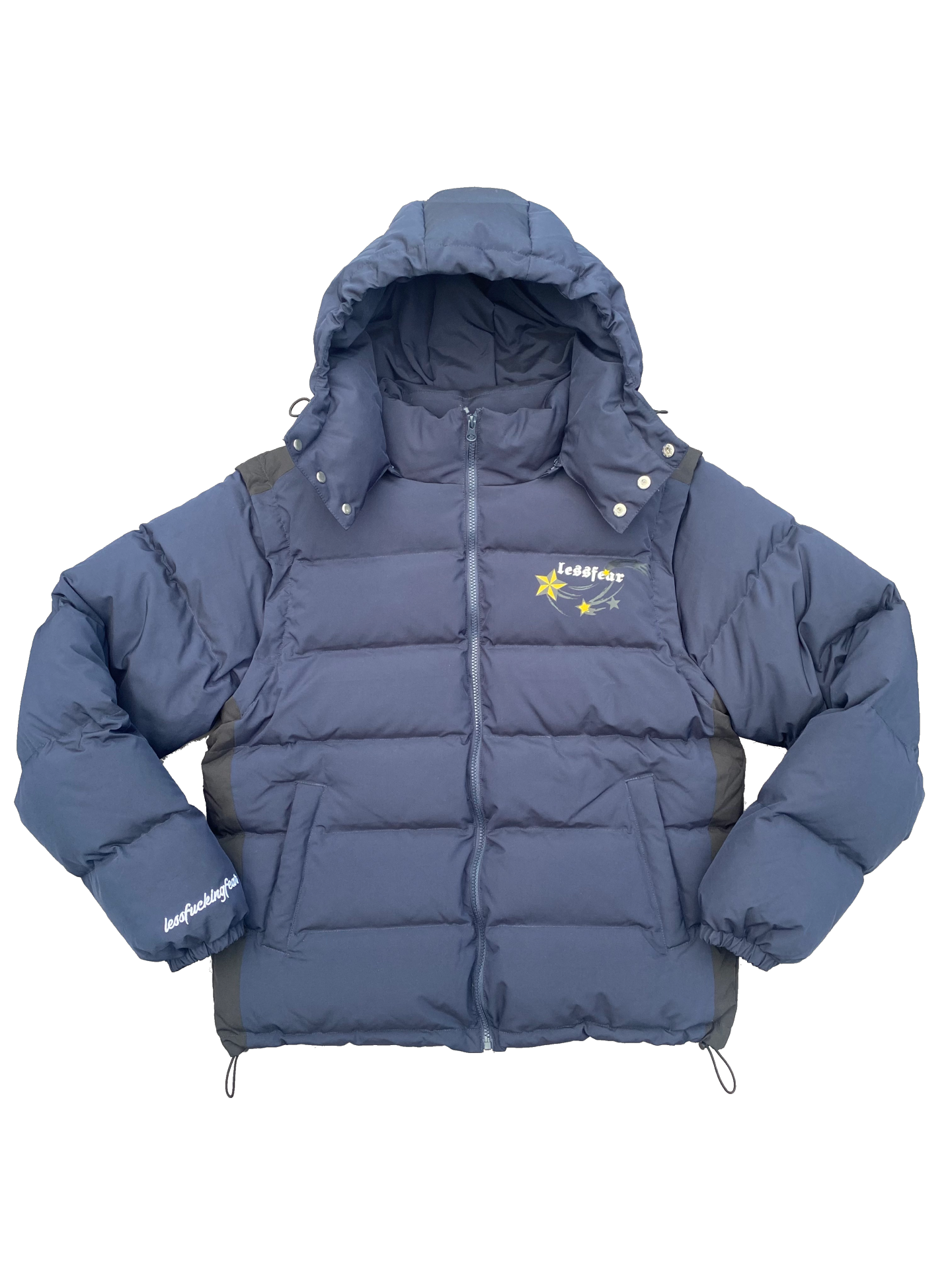 NAVY PUFFA JACKET