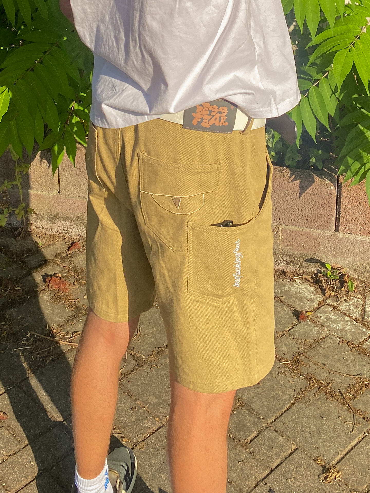 EYED CANVAS SHORTS