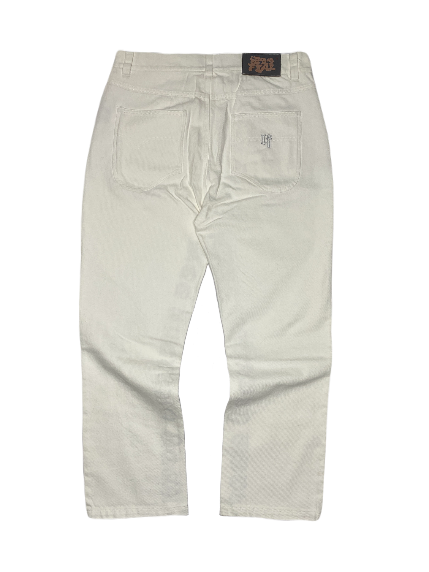 EMBROIDERY DENIMS "WHITE"