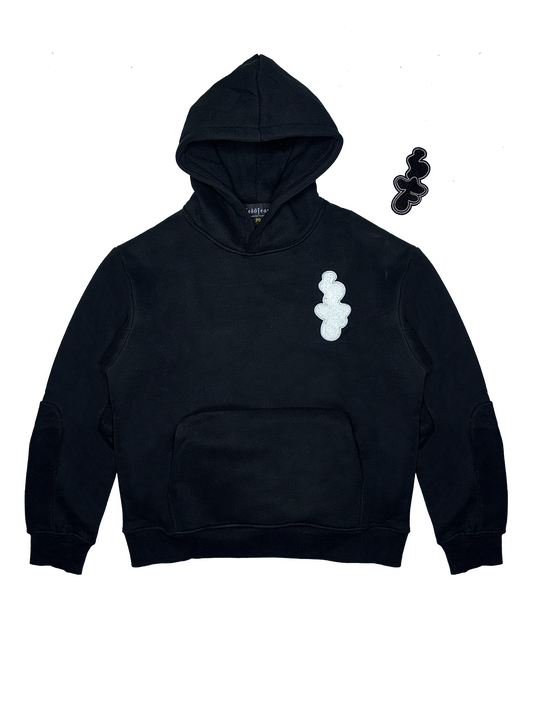 VELCRO HOODIE 'BLACK'