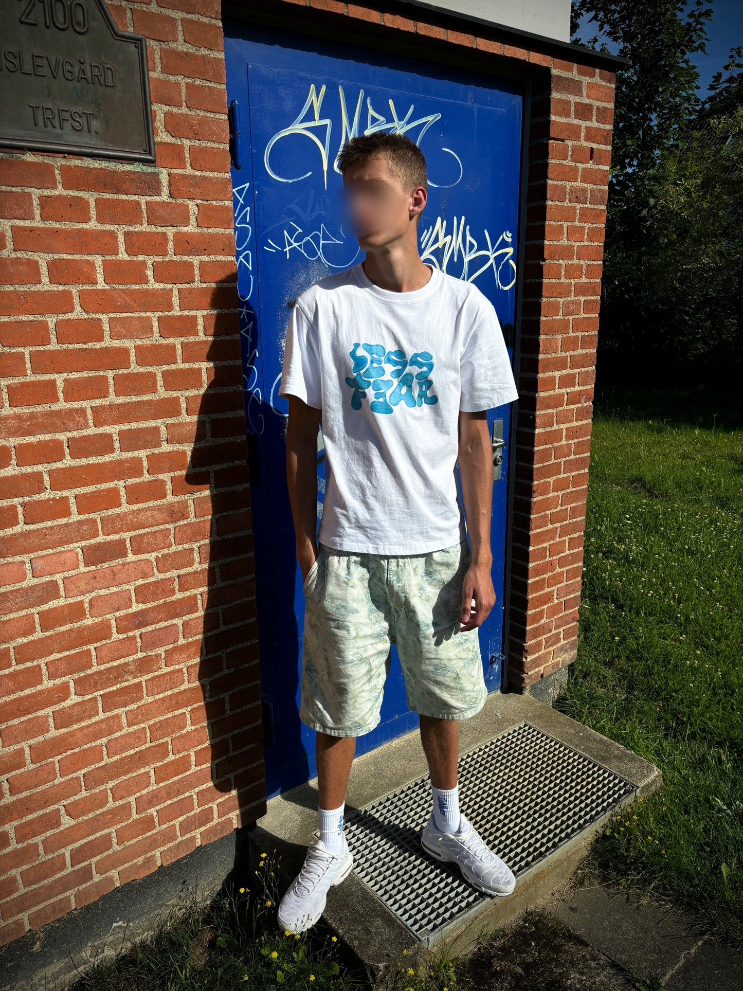 STASH TEE "BLUE"